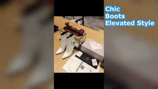 Chic Ankle Boots High Heel Fashion