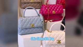 Chic Sheepskin Crossbody Bag Multiple Colors