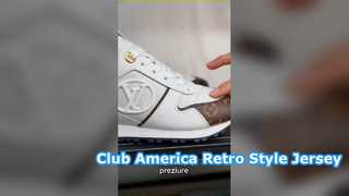 Club America Home Jersey Retro Style Breathable Fan Gear