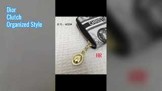 Dior Retro Mini Clutch Card Holder