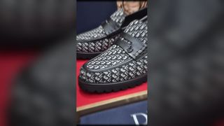 کفش کتانی چرمی دیور به سبک لوکس