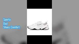 Mens Sporty Cowhide Dad Shoes Comfort