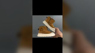 Warm Kids Leather Snow Boots